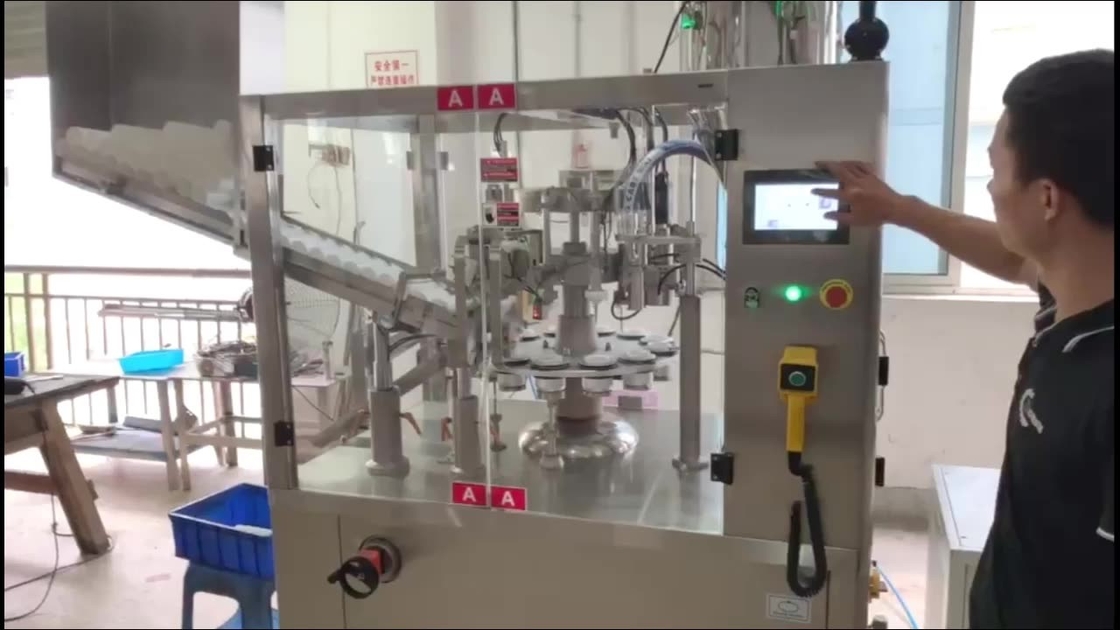 Skin Care Products Tube Filling Sealing Machine Plastic Tube Packing Machine