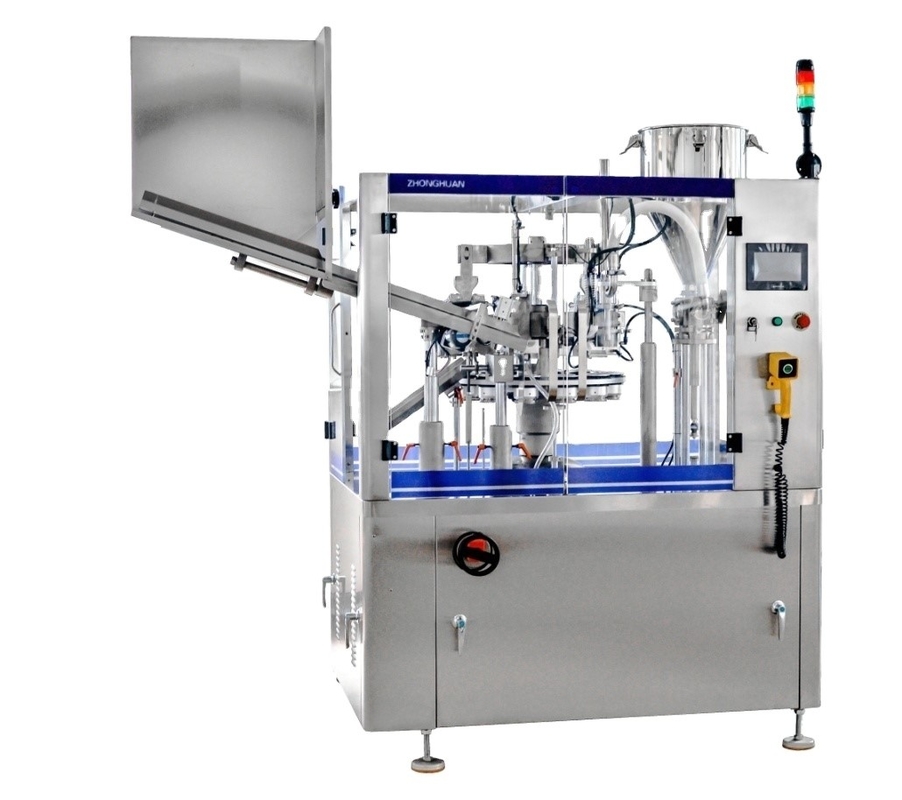 Skin Care Products Tube Filling Sealing Machine Plastic Tube Packing Machine